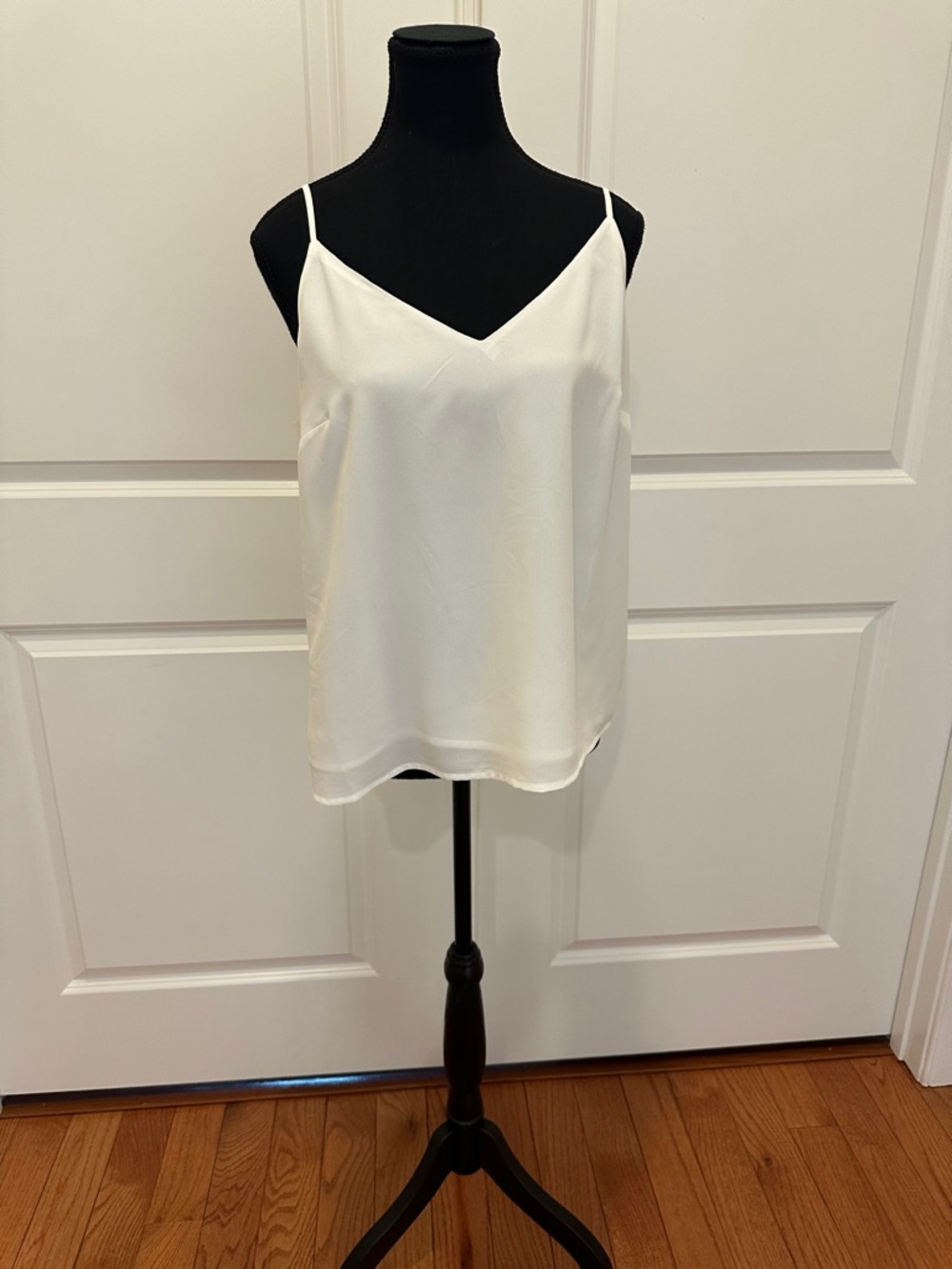 a new day White V-Neck Satin Cami